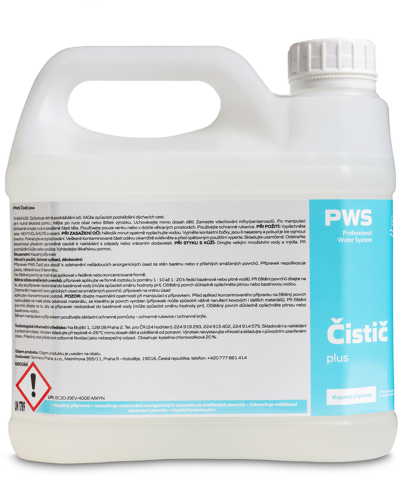 PWS Čistič plus 3 l