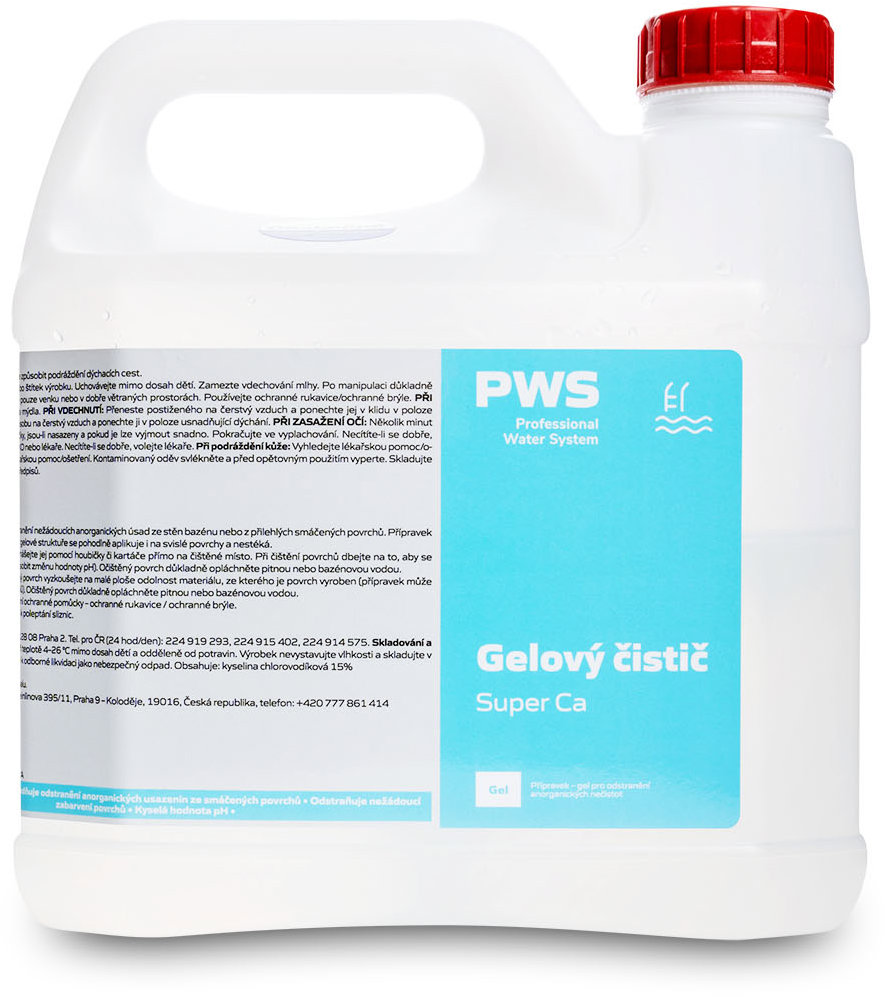 PWS Gélový čistič Super Ca 2 l