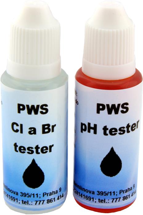 PWS Náhradné náplne k testeru pH a Cl