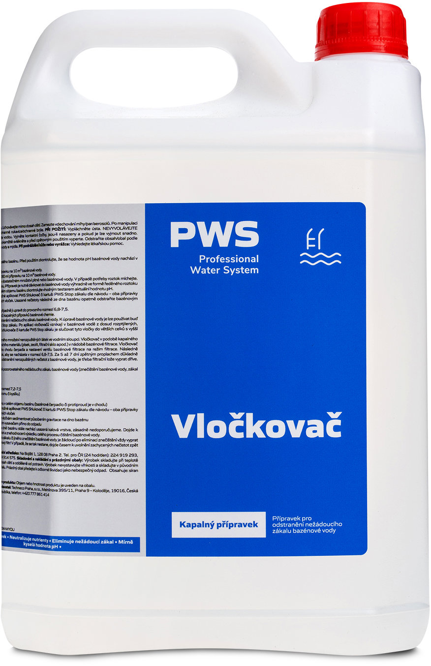 PWS Prejasňovač Bazénovej vody 5 l