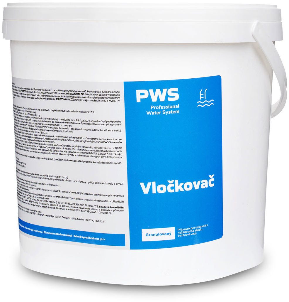 PWS Vločkovač granulovaný 5 kg