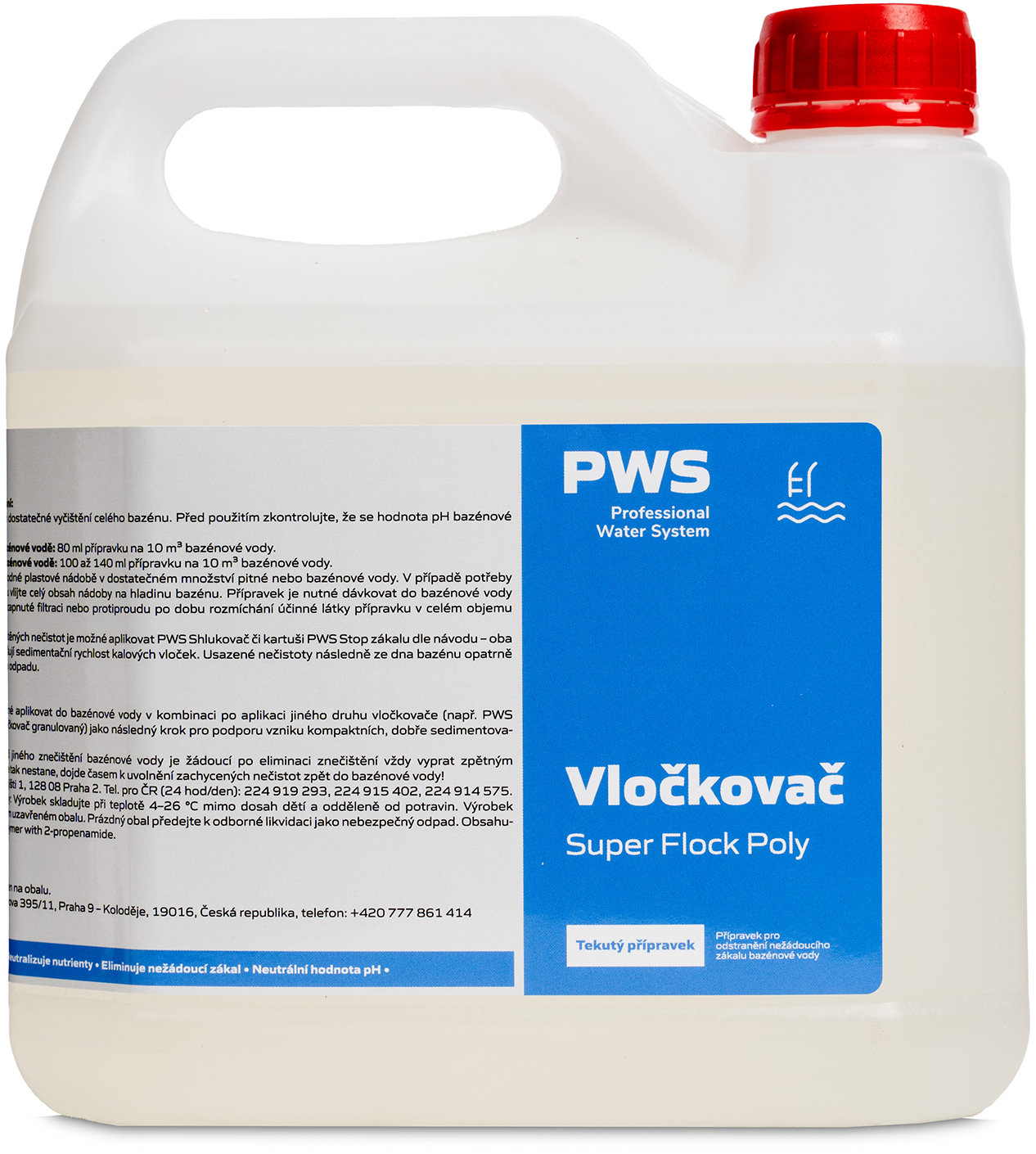 PWS Vločkovač Super Flock Poly 3 l
