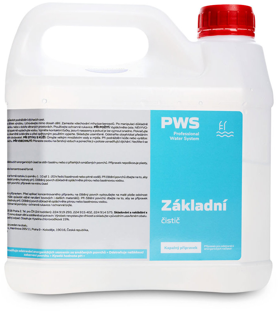 PWS Základní čistič bazénu 2 l