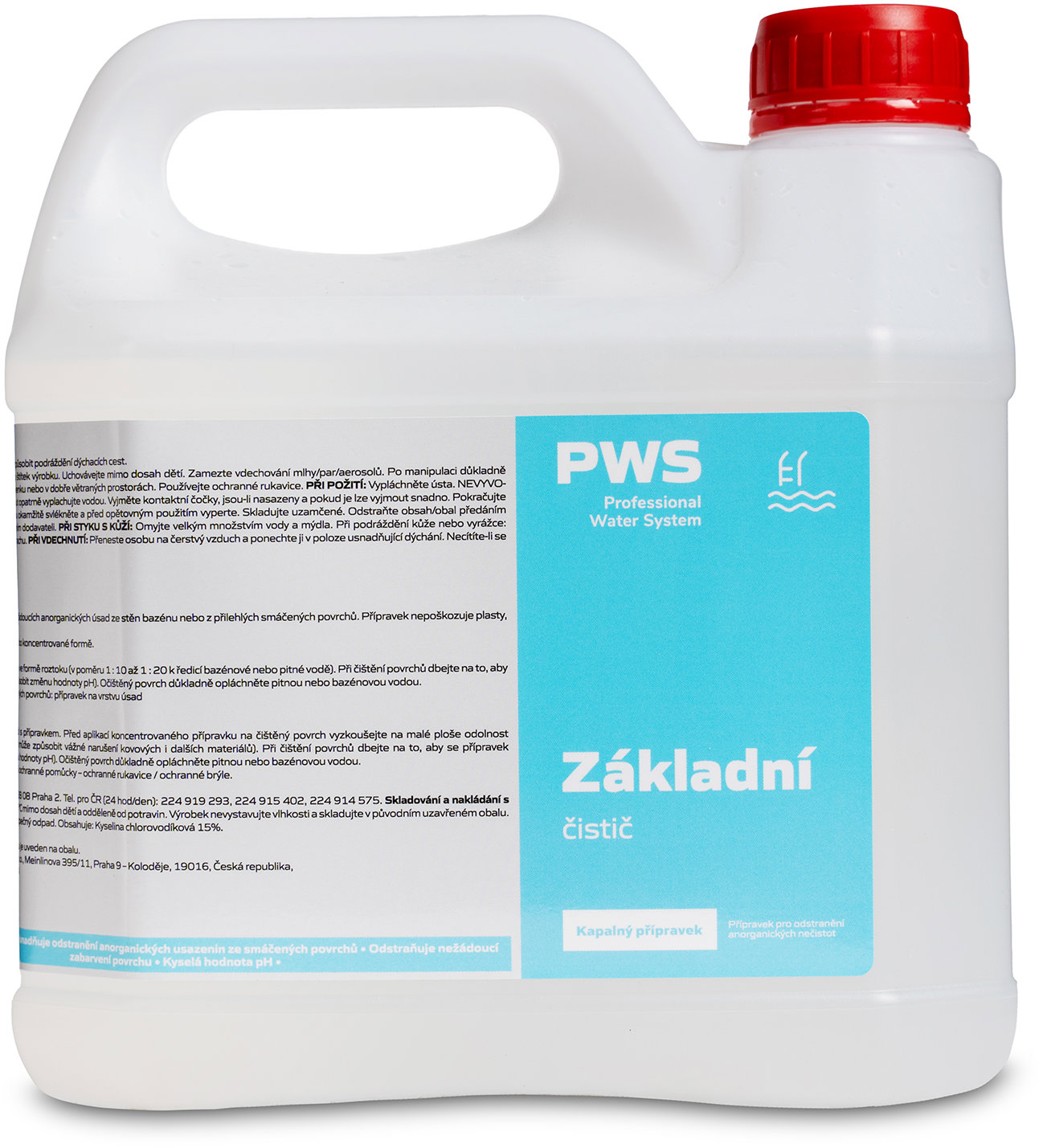 PWS Základní čistič bazénu 3 l