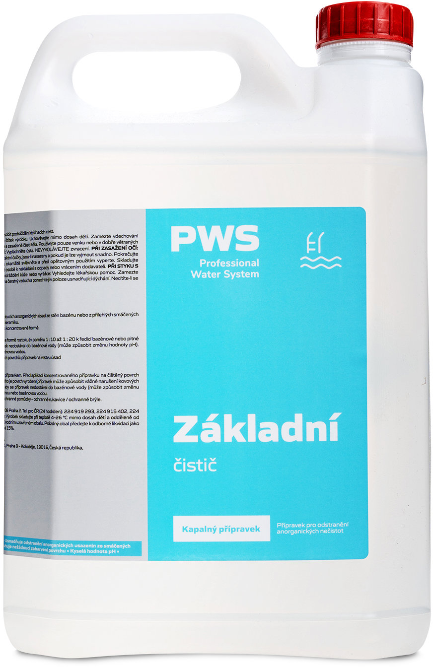 PWS Základní čistič bazénu 5 l