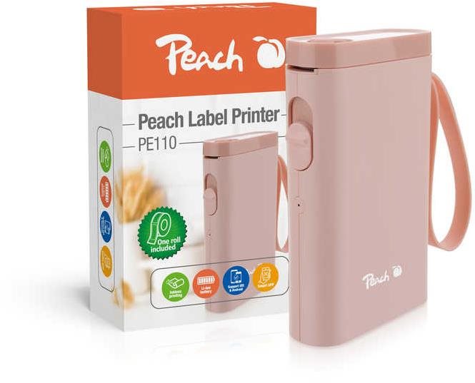 PEACH PE110 nabíjacia, ružová