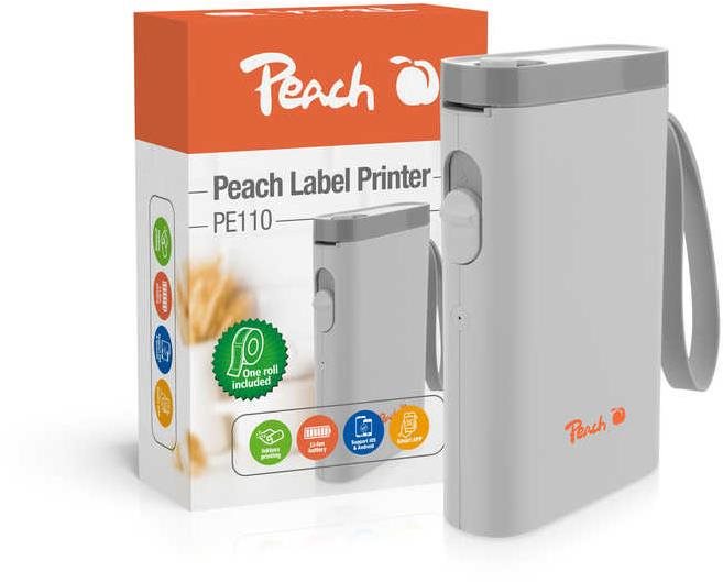PEACH PE110 nabíjacia, biela