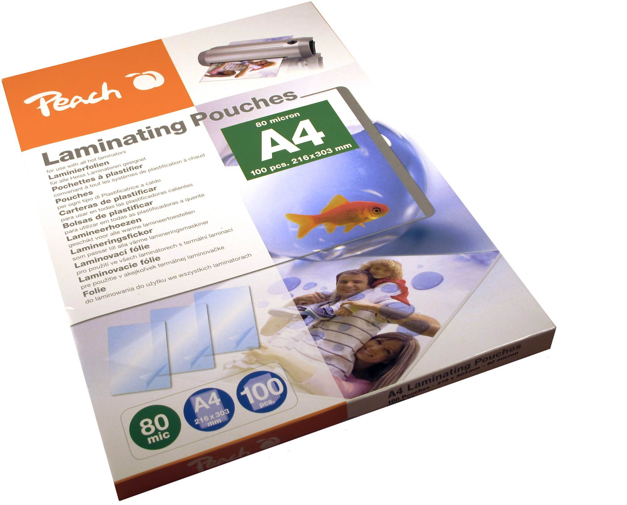 Peach PP580-02 A4/160 lesklá – balenie 100 ks