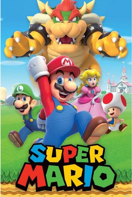 Super Mario: Character Montage