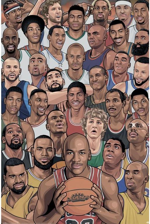 Legends: Basketballs Greatest – plagát