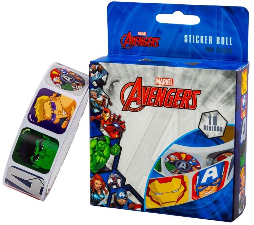 Marvel Avengers: Characters – kotúč nálepiek