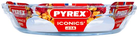 Pyrex Forma na koláč 1,3 l sklenená