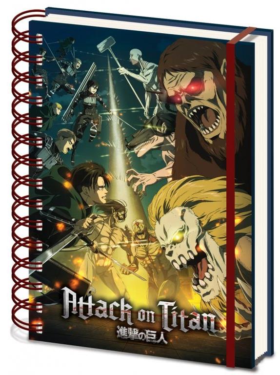 Attack On Titan: S4 – Poznámkový blok