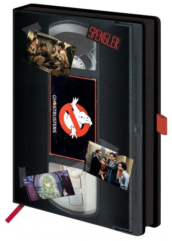 Ghostbusters: VHS – zápisník A5 Premium
