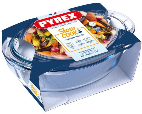 Pyrex Pekáč oválny s vekom 4,1 l, sklo