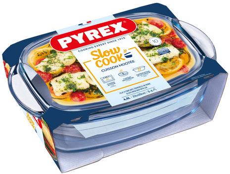 Pyrex Pekáč s vekom 4,5 l, sklo