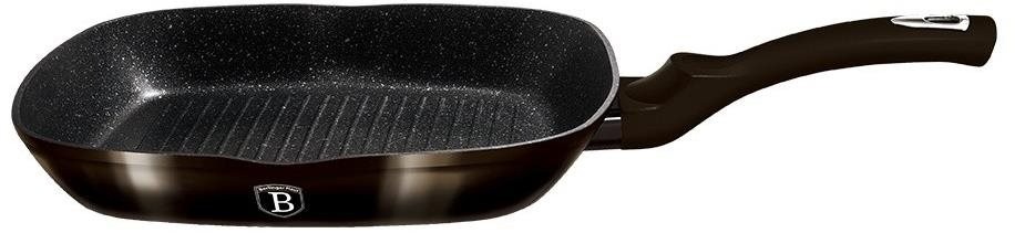 BERLINGERHAUS Panvica grilovacia Shiny Black Collection 28 cm