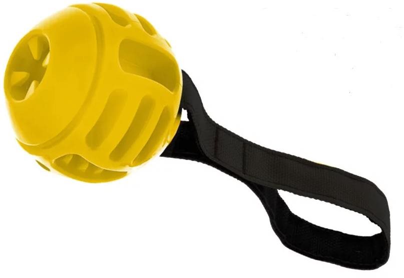 Ferribiella Žltá loptička s úchytom 8 cm