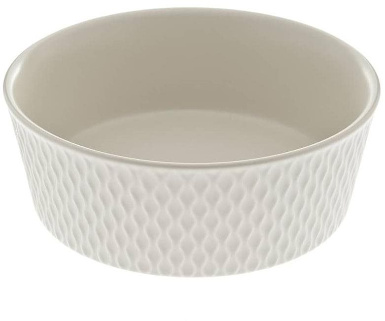 Ferribiella Keramická miska biela malá, priemer 12 cm