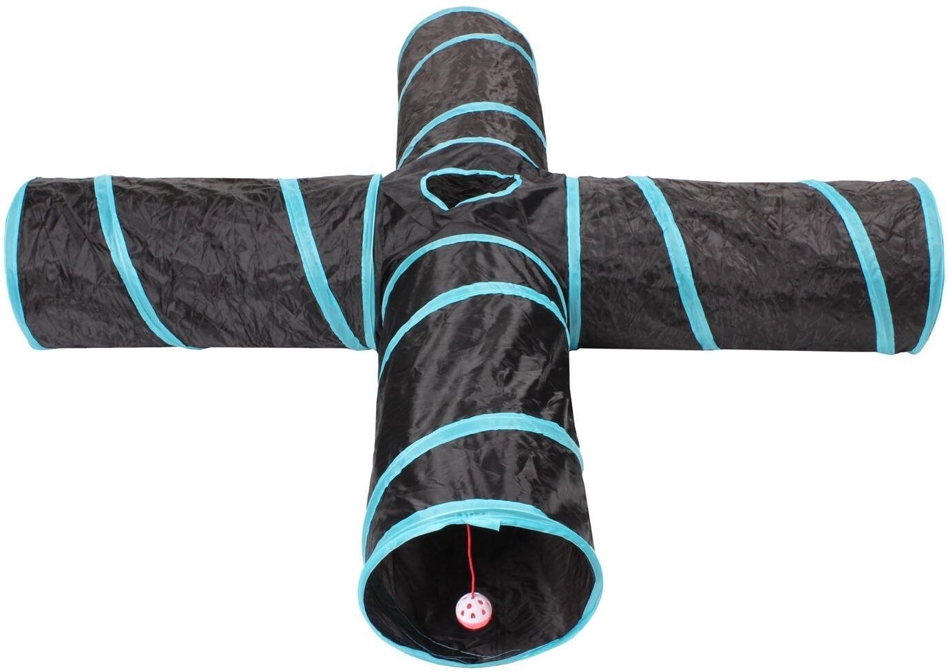 Four-way agility tunel čierna – modrá