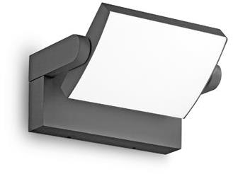 Ideal Lux LED Vonkajšie nástenné svietidlo SWIPE antracit