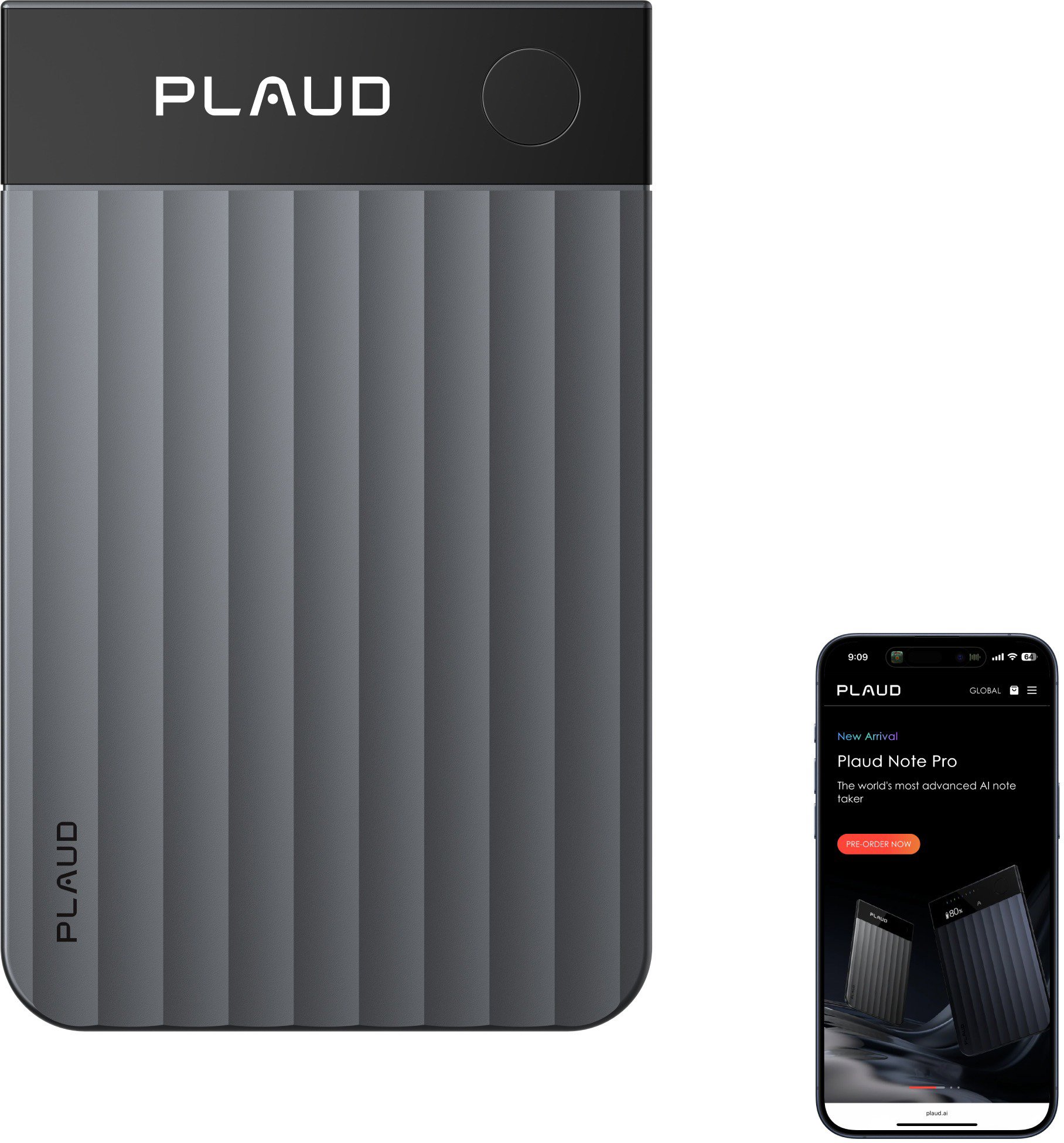 Plaud Note Pro Black AI hlasový záznamník