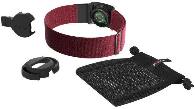 POLAR Verity Sense optický snímač TF – červený, veľ. M – XXL