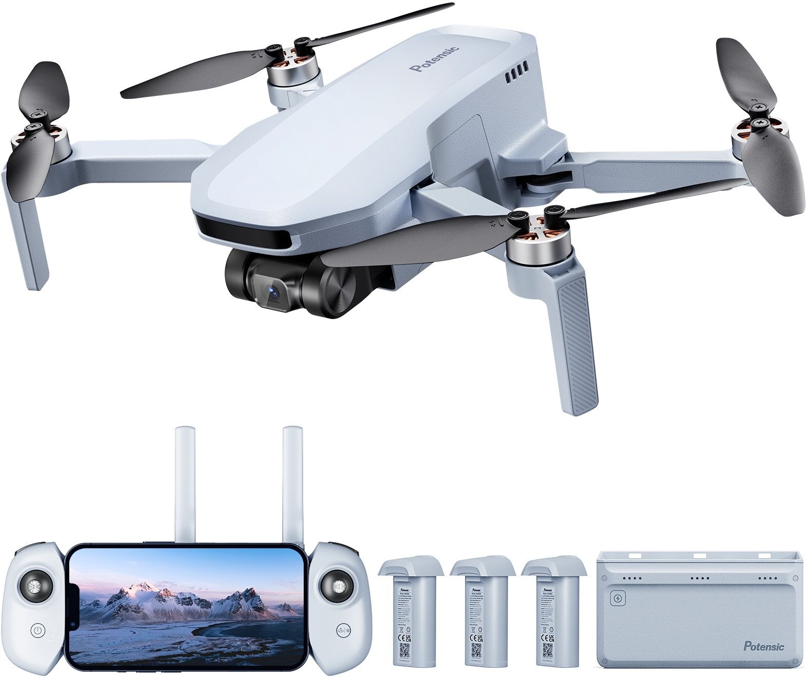 POTENSIC Atom SE 4K Full combo