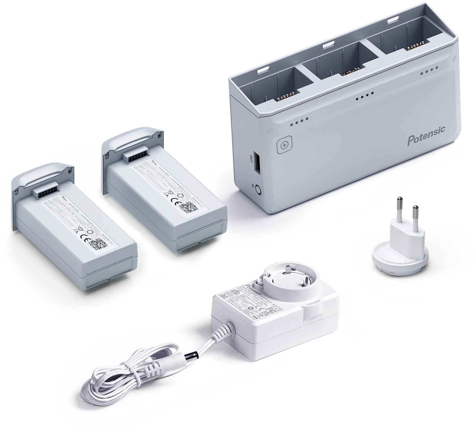 POTENSIC ATOM Power combo (Hub + 2 batteries)