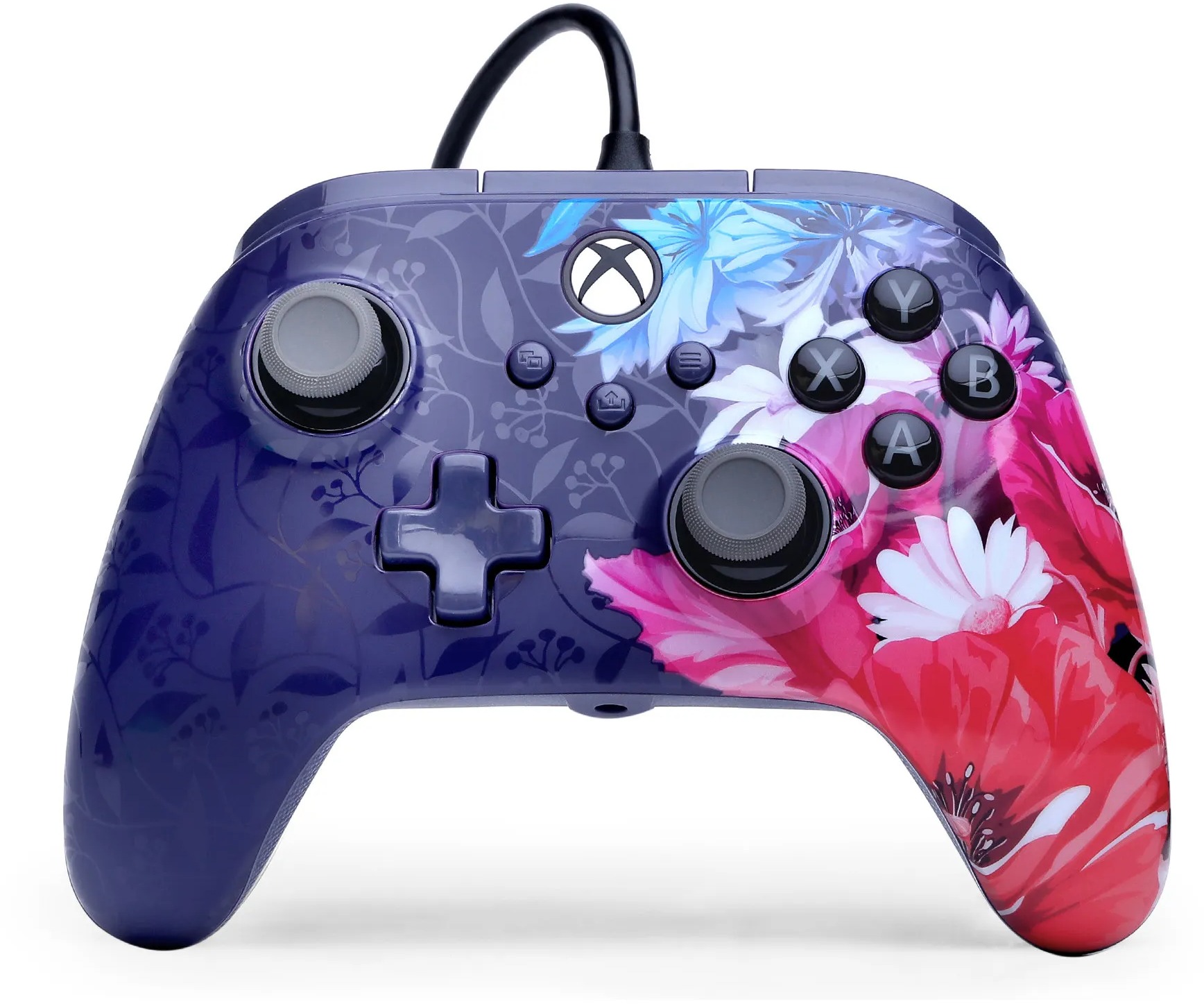 PowerA Advantage Plus Wire Controller na Xbox Series X|S – Night Blossom