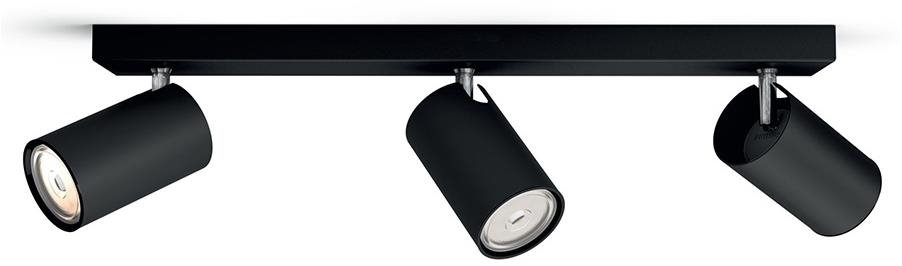 Philips – Bodové svietidlo 3× GU10 / 5,5 W / 230V