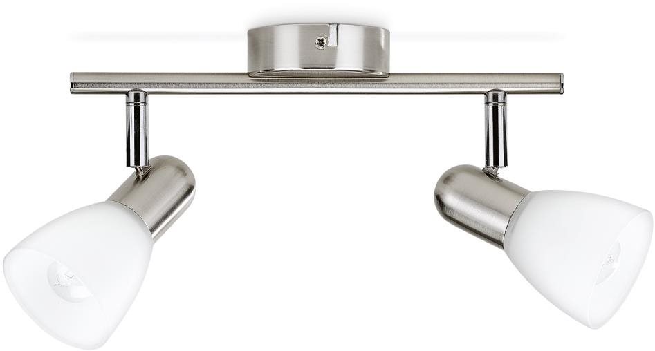 Philips Massive – Bodové svietidlo 2× E14 / 40 W matný chróm