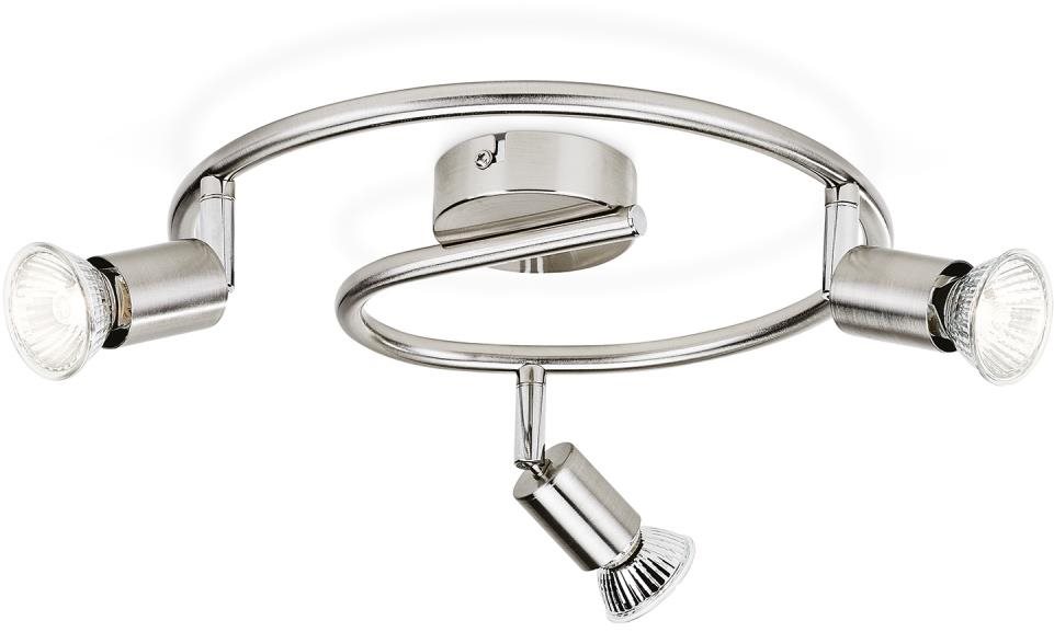 Philips Massive – Bodové svietidlo 3× GU10 / 50 W / 230 V