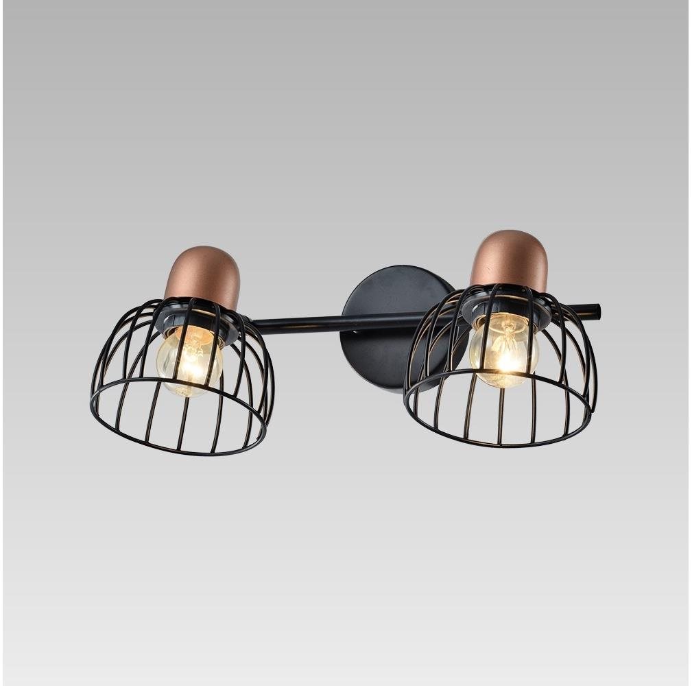 Prezent 75463 – Nástenné svietidlo BASKET 2× E27/60 W/230 V