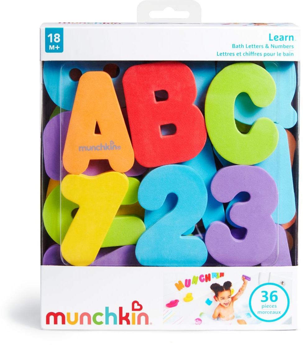 Munchkin – Písmená a čísla do vane