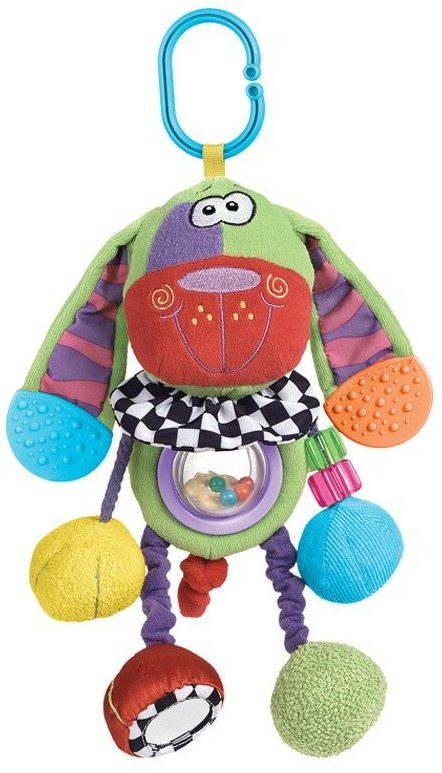 Playgro Závesný psík s hryzadlami