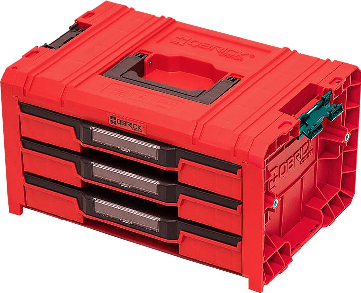 QBRICK Box na náradie System Pro Expert Red Ultra HD 3 8022