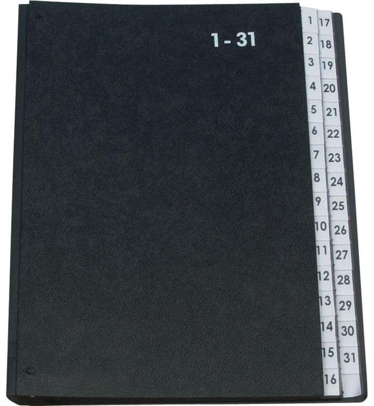 Q-CONNECT A4, čierne, 1-31