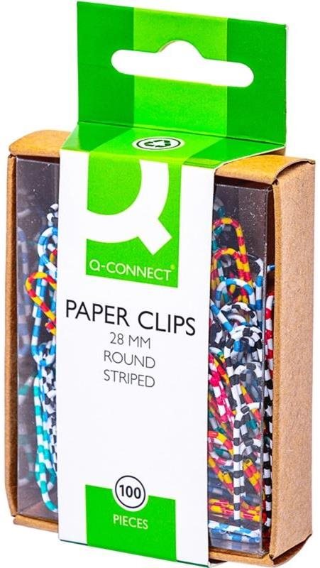 Q-CONNECT 28 mm oblé – balenie 100 ks