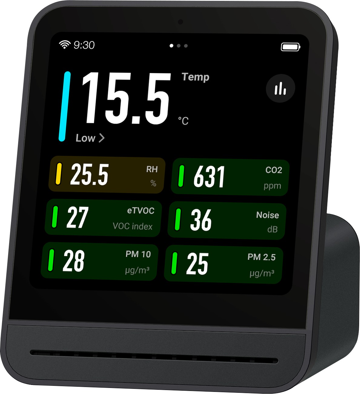 QINGPING Air Monitor 2 – čierny