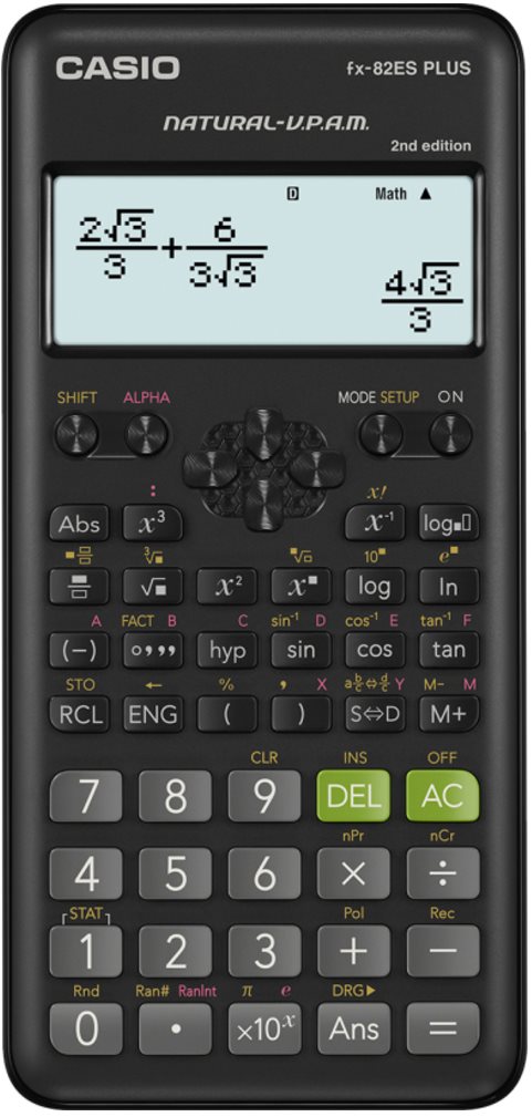 CASIO FX 82 ES PLUS 2E