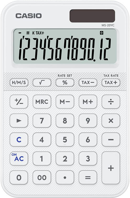 CASIO MS 20 YC WE biela