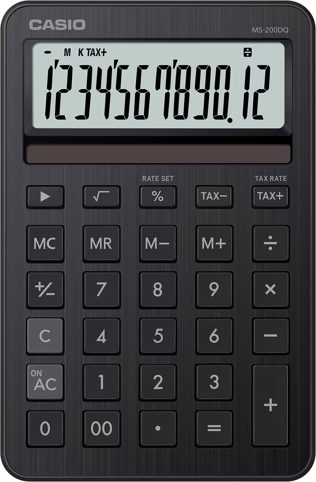 CASIO MS 200 DQ BK čierna