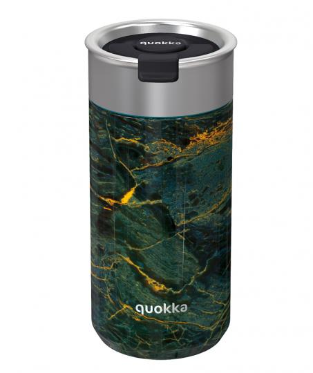 Quokka Termohrnček so sitkom Boost 400 ml greenstone
