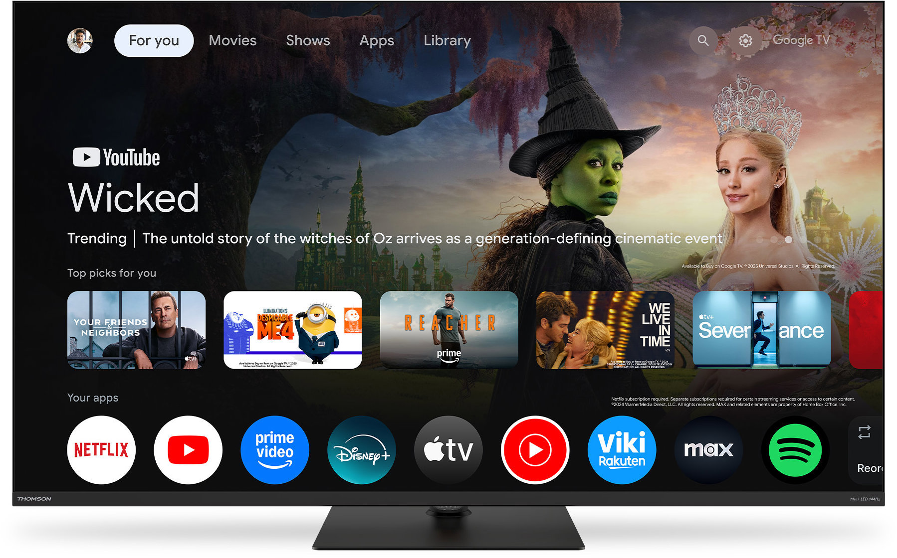 43" Thomson 43MG7C15