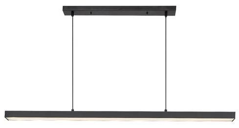 RABALUX LED Závesné svietidlo TARIQ 72128 120 cm čierne