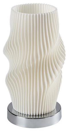 RABALUX Stolová lampa Rabalux TIANA 74189 11 cm chrómová + biela
