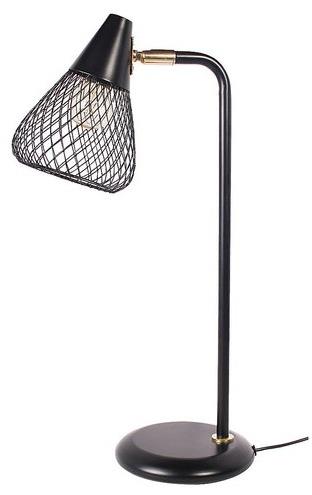 RABALUX Stolová lampa FANNY 3181 čierno-zlatá