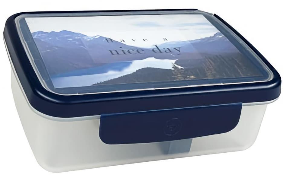 ZDRAVÁ FĽAŠA Zdravá desiata box UNI modrá