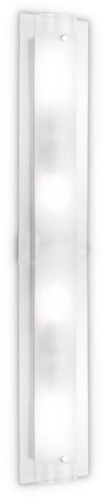 Ideal Lux Tudor AP4 nástenné svietidlo 4× E14 40 W bez zdroja 70 cm číre/pieskované sklo